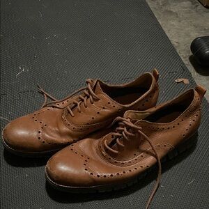 Cole Haan Tan Leather Men's Oxfords